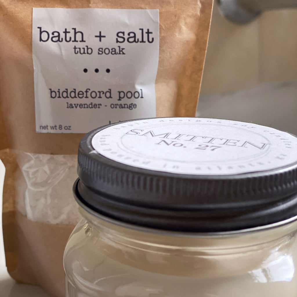 biddeford pool bath + salt tub soak
