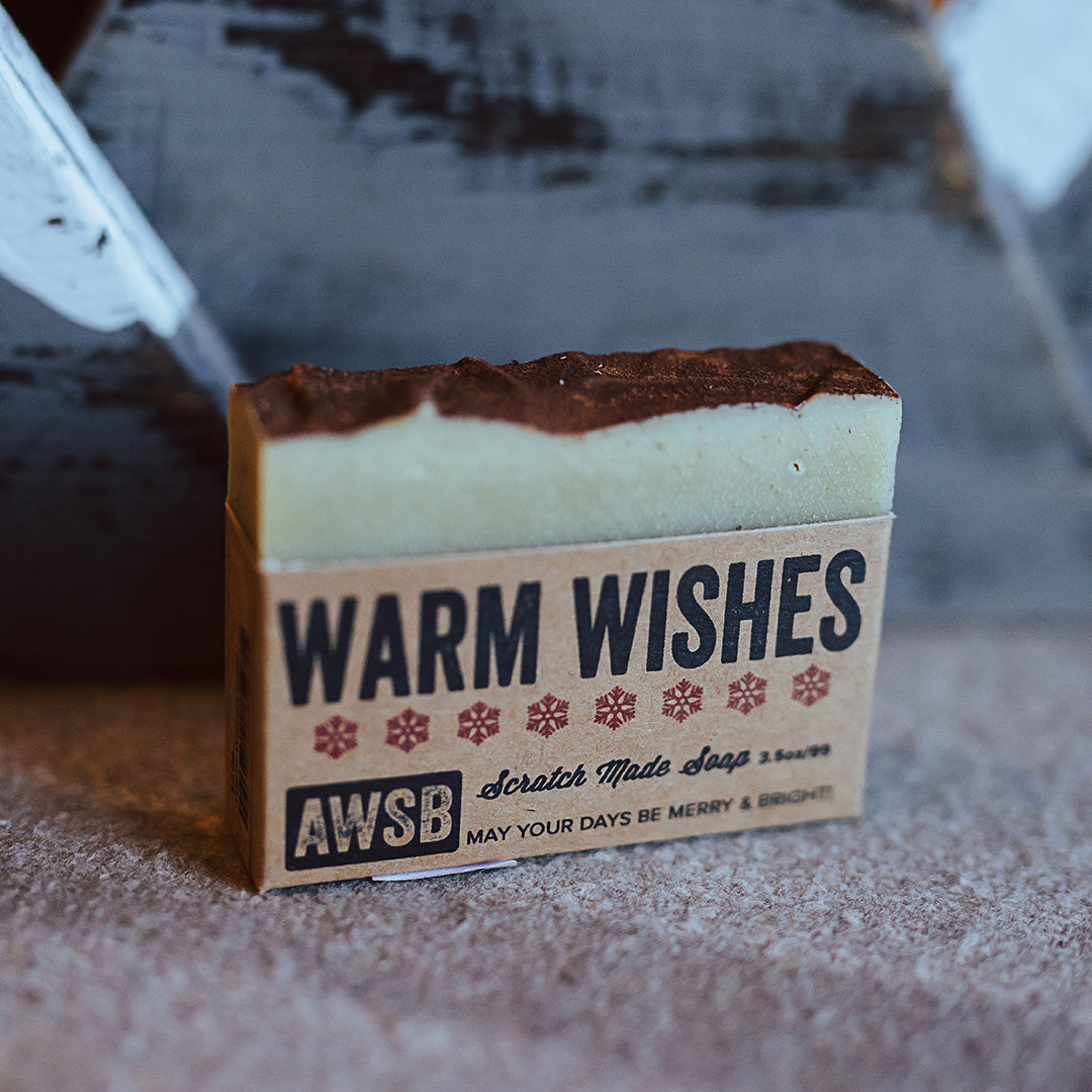 good soap in scent warm wishes