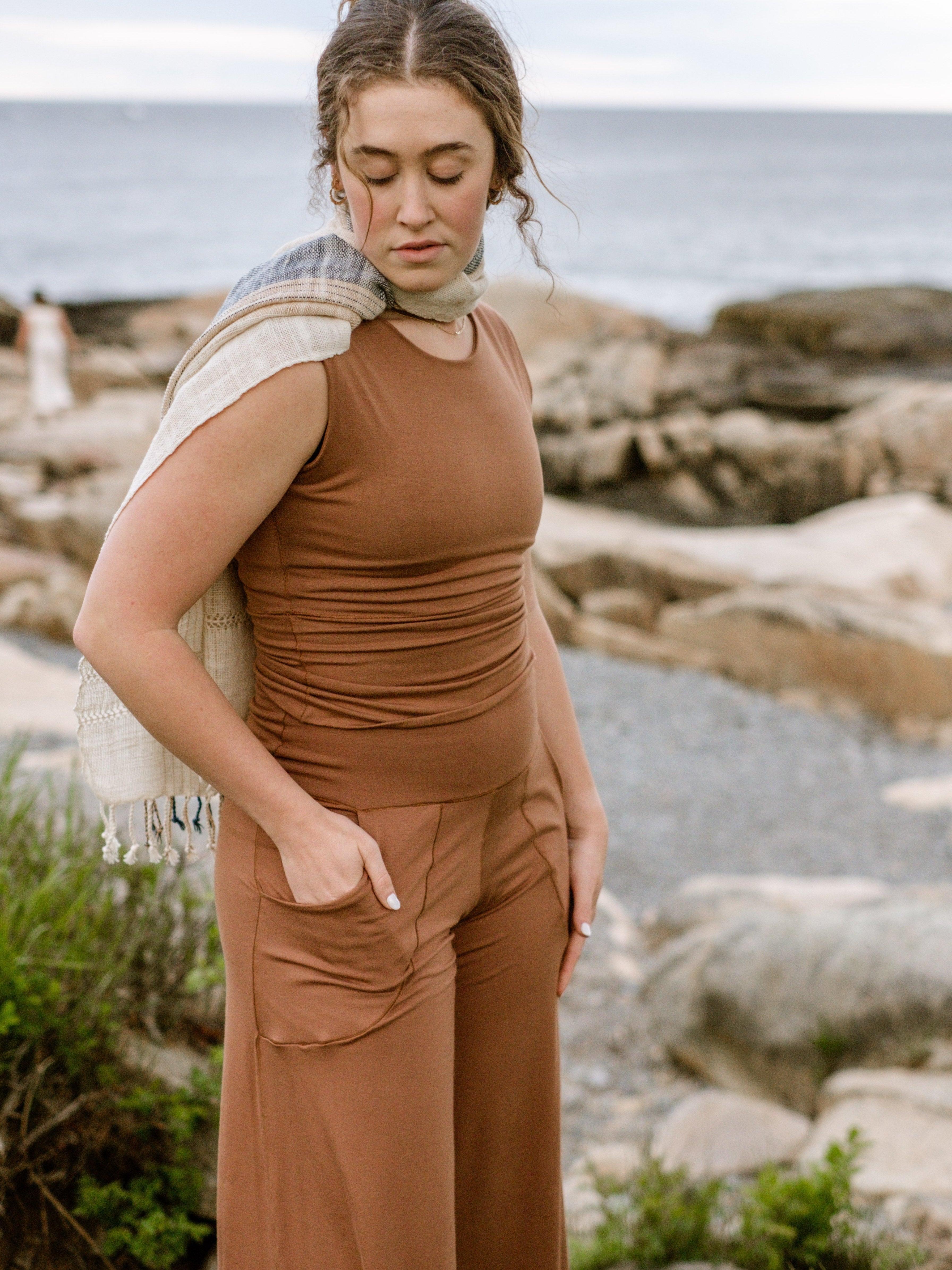 suger® shawl sandy beach styled with cedar hug + cedar harlow