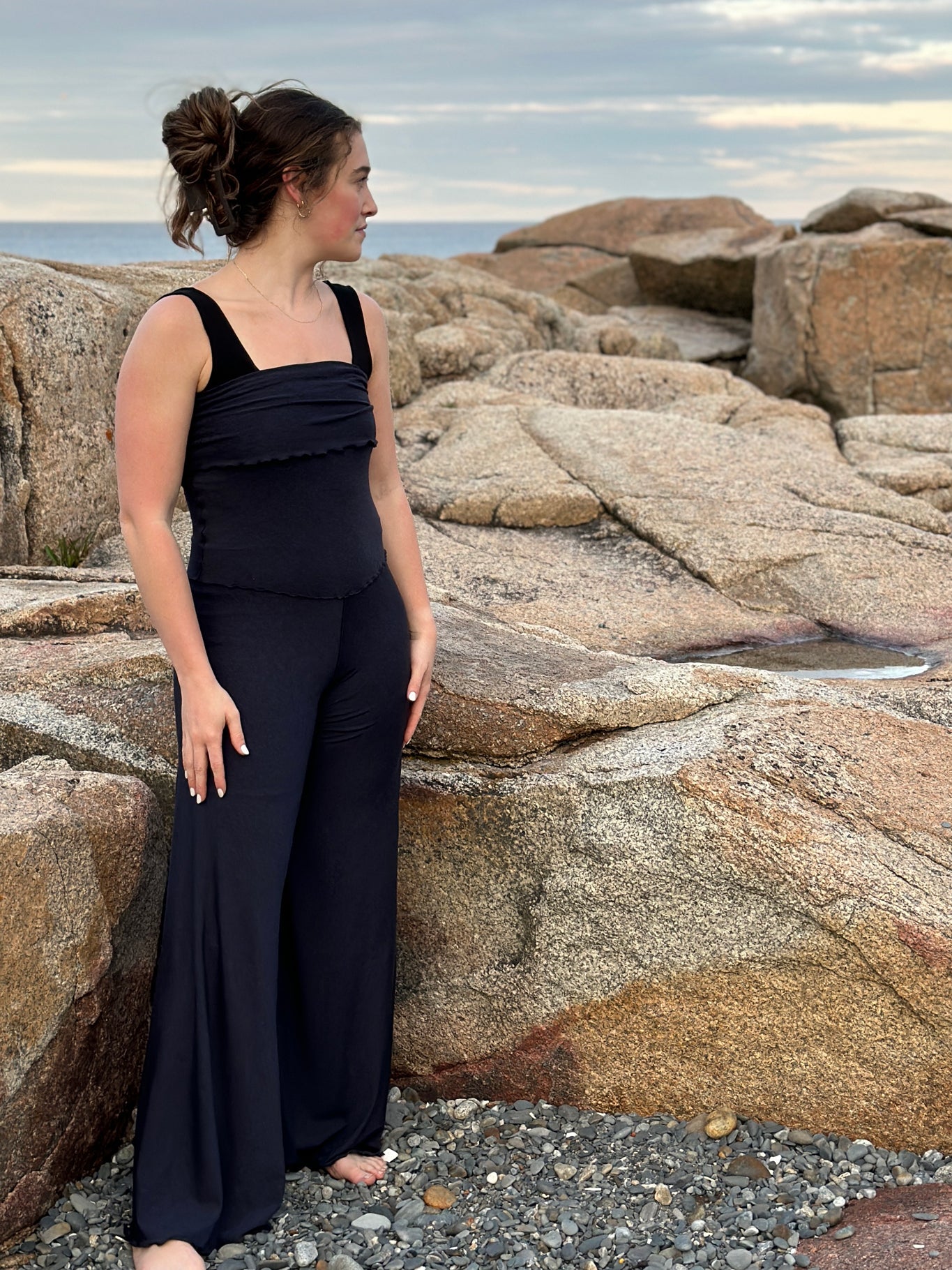 suger® swirlsuit in midnight + black full support 