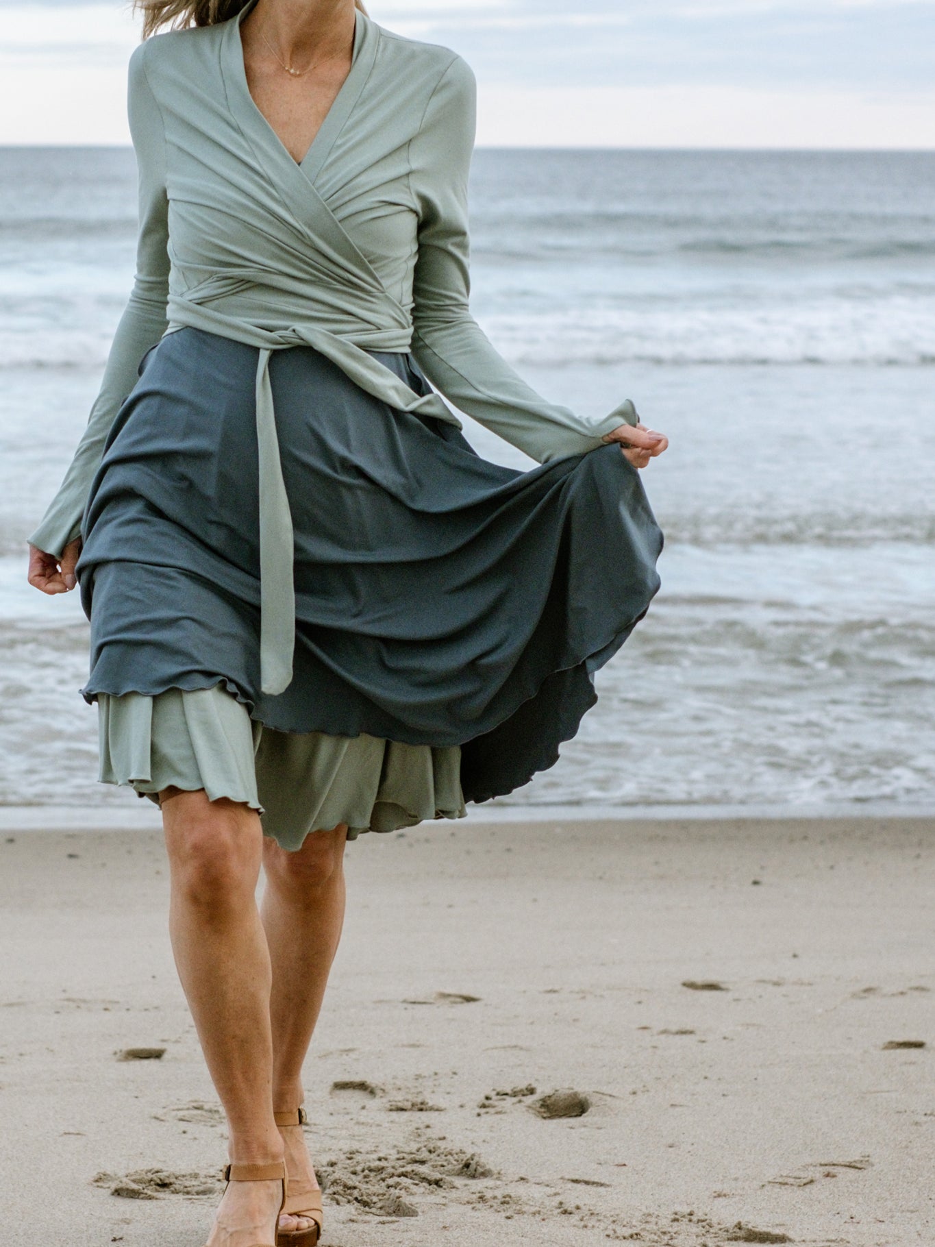 suger® rappa jacket in glass styled with ocean + glass dancer