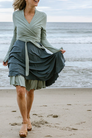 suger® rappa jacket in glass styled with ocean + glass dancer