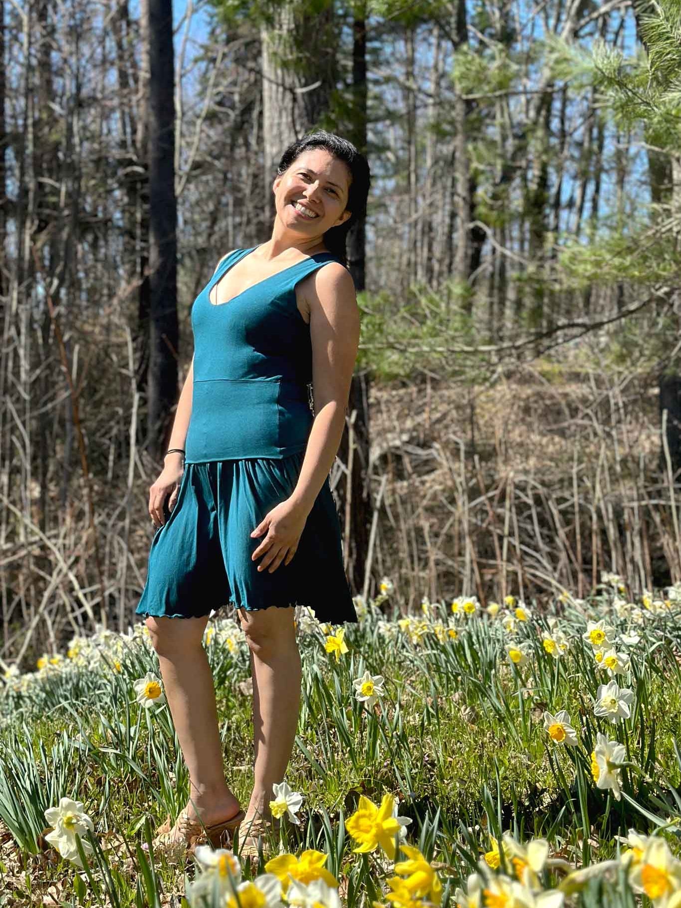 angelrox® dixie dress in tissue cove