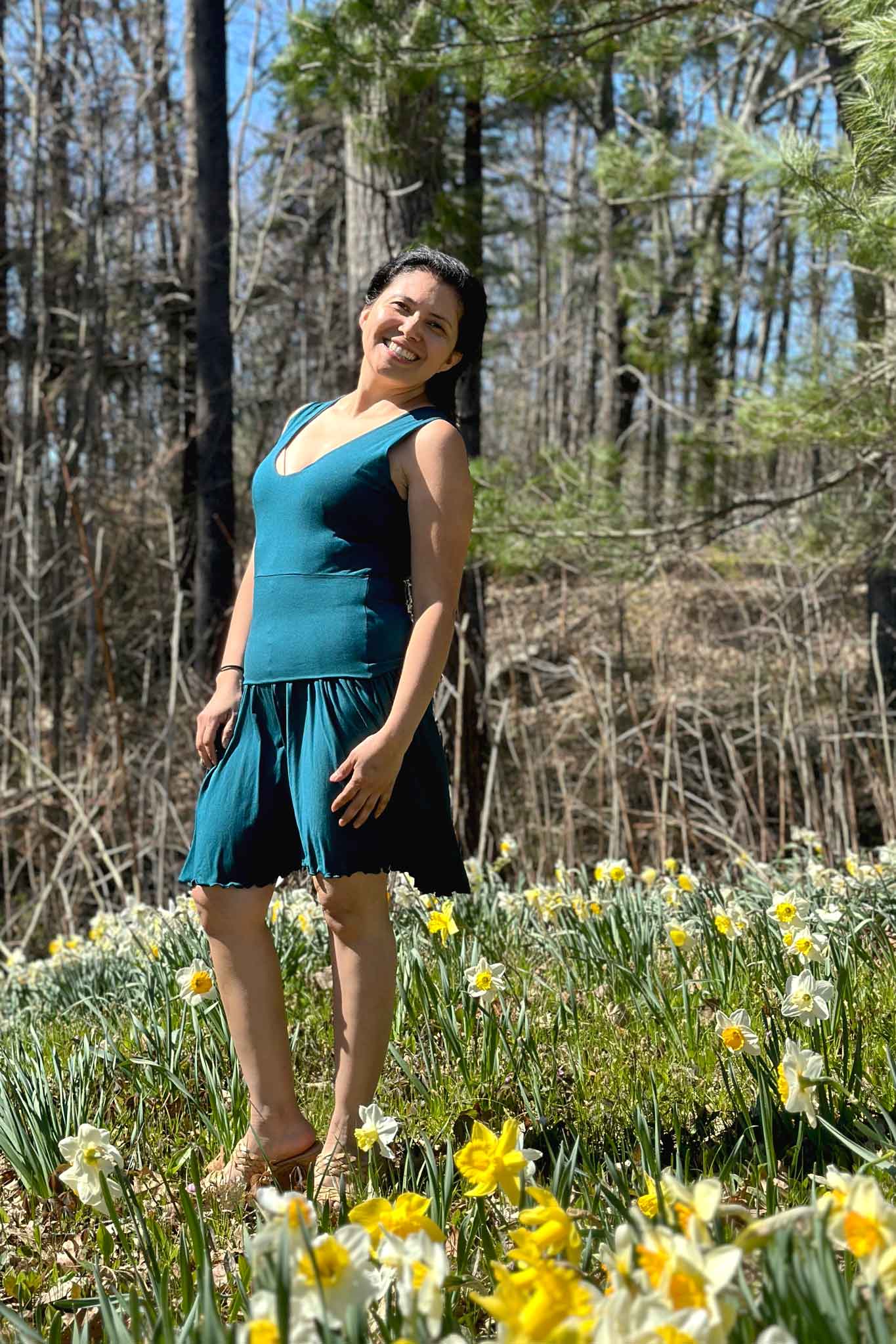 angelrox® dixie dress in tissue cove