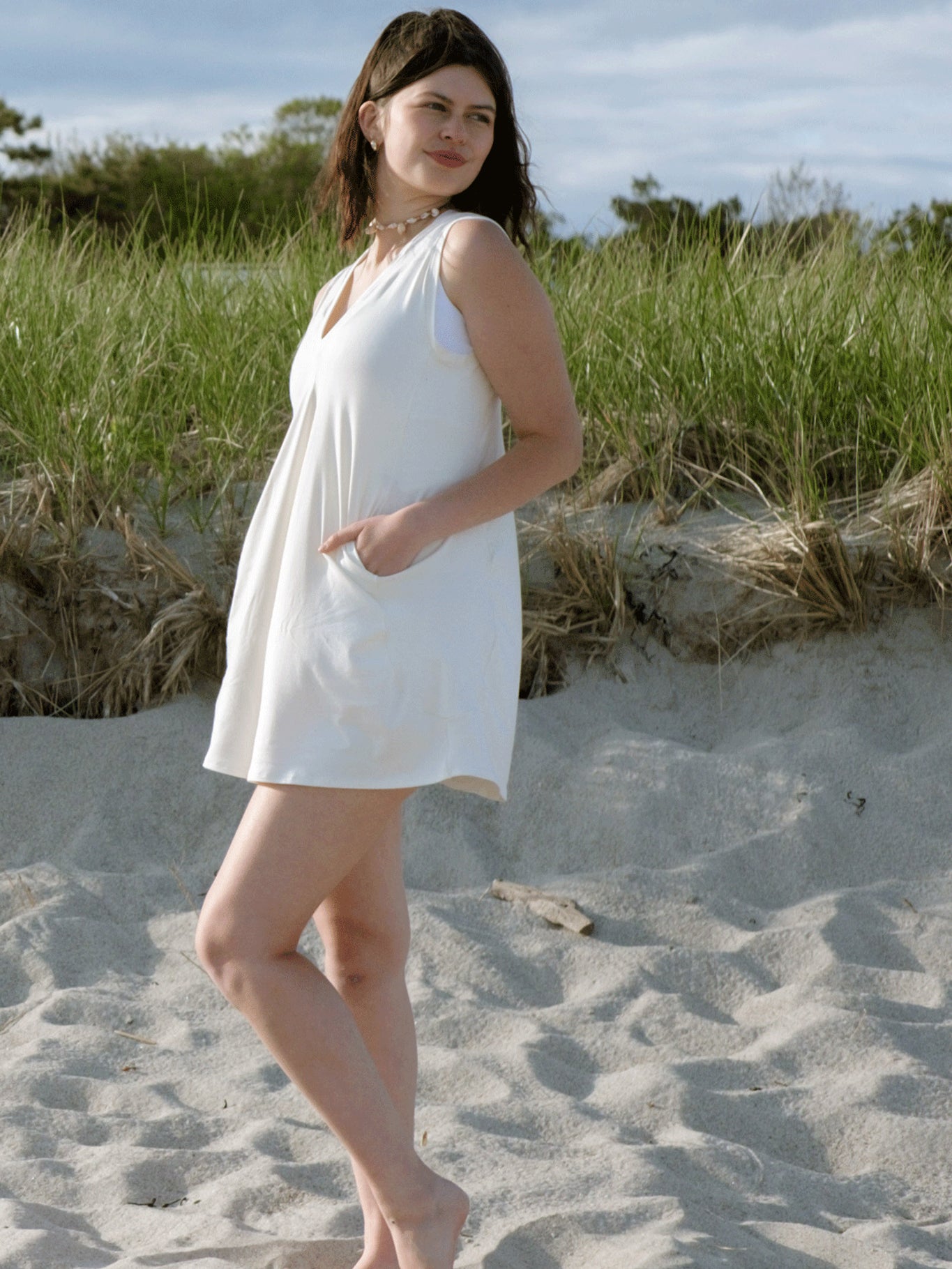 suger® sprout romper in milk