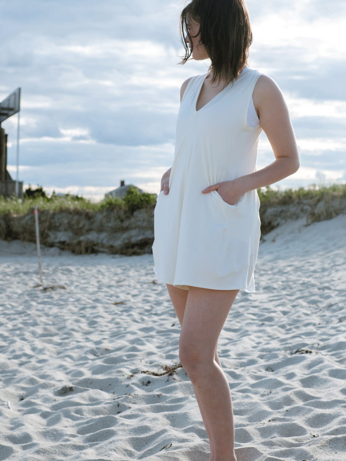 suger® sprout romper in milk