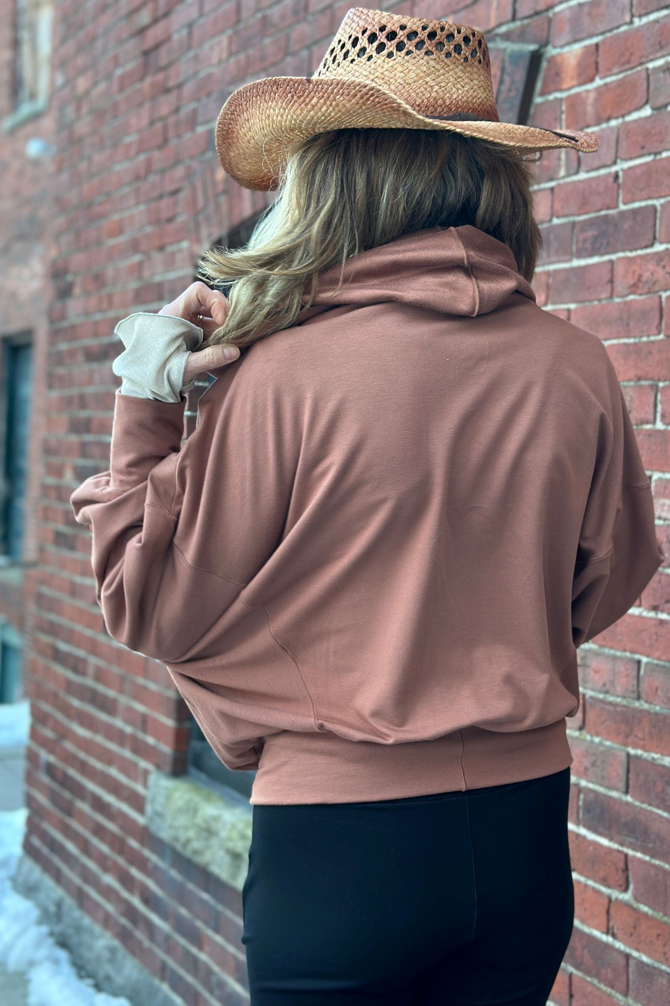 cedar terry BEACHCOMBER with black terry YOGI