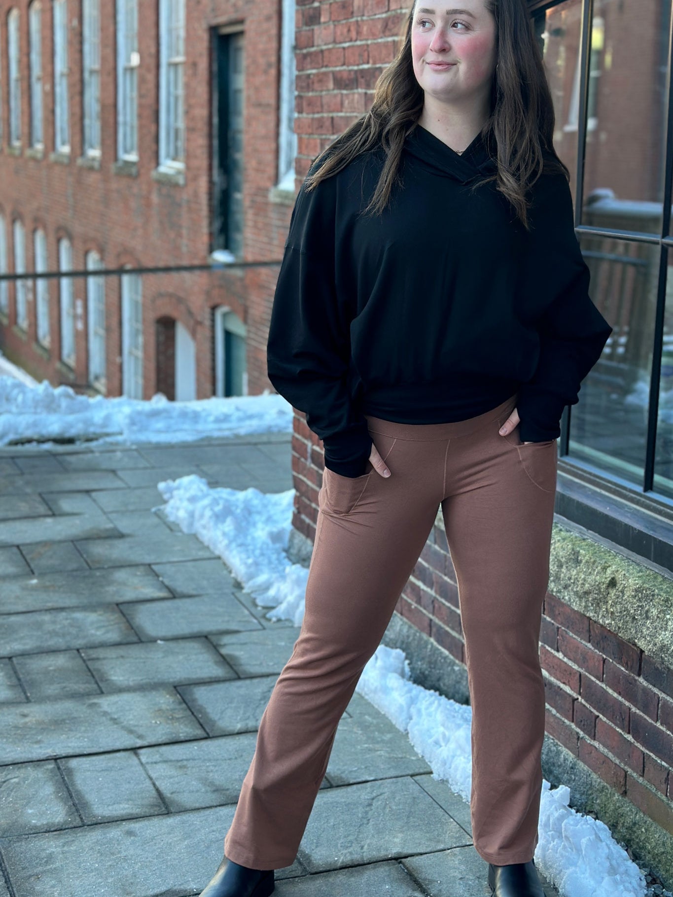 cedar terry YOGI with black terry BEACHCOMBER