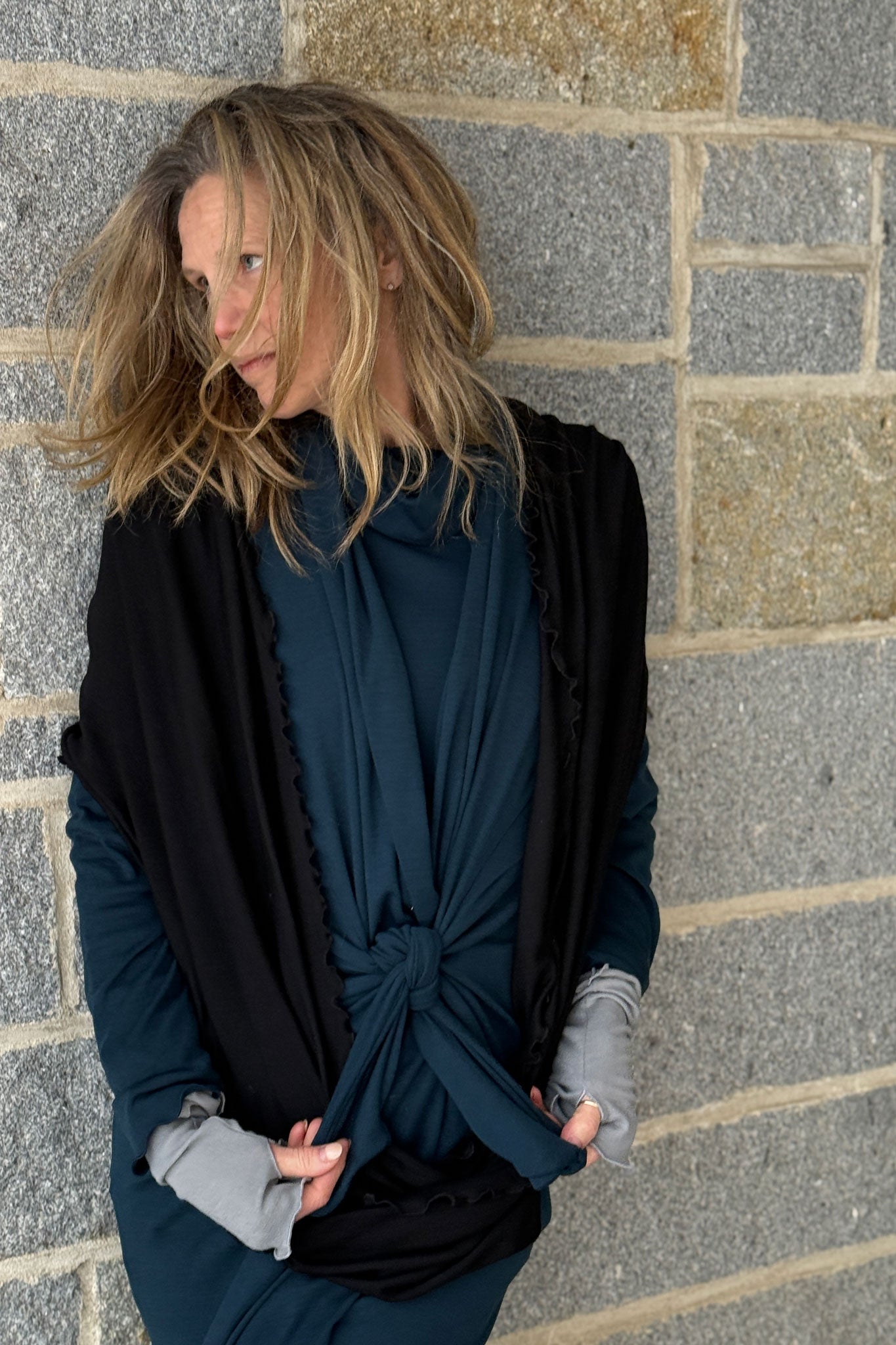 WOOL LOOP infinity scarf shawl