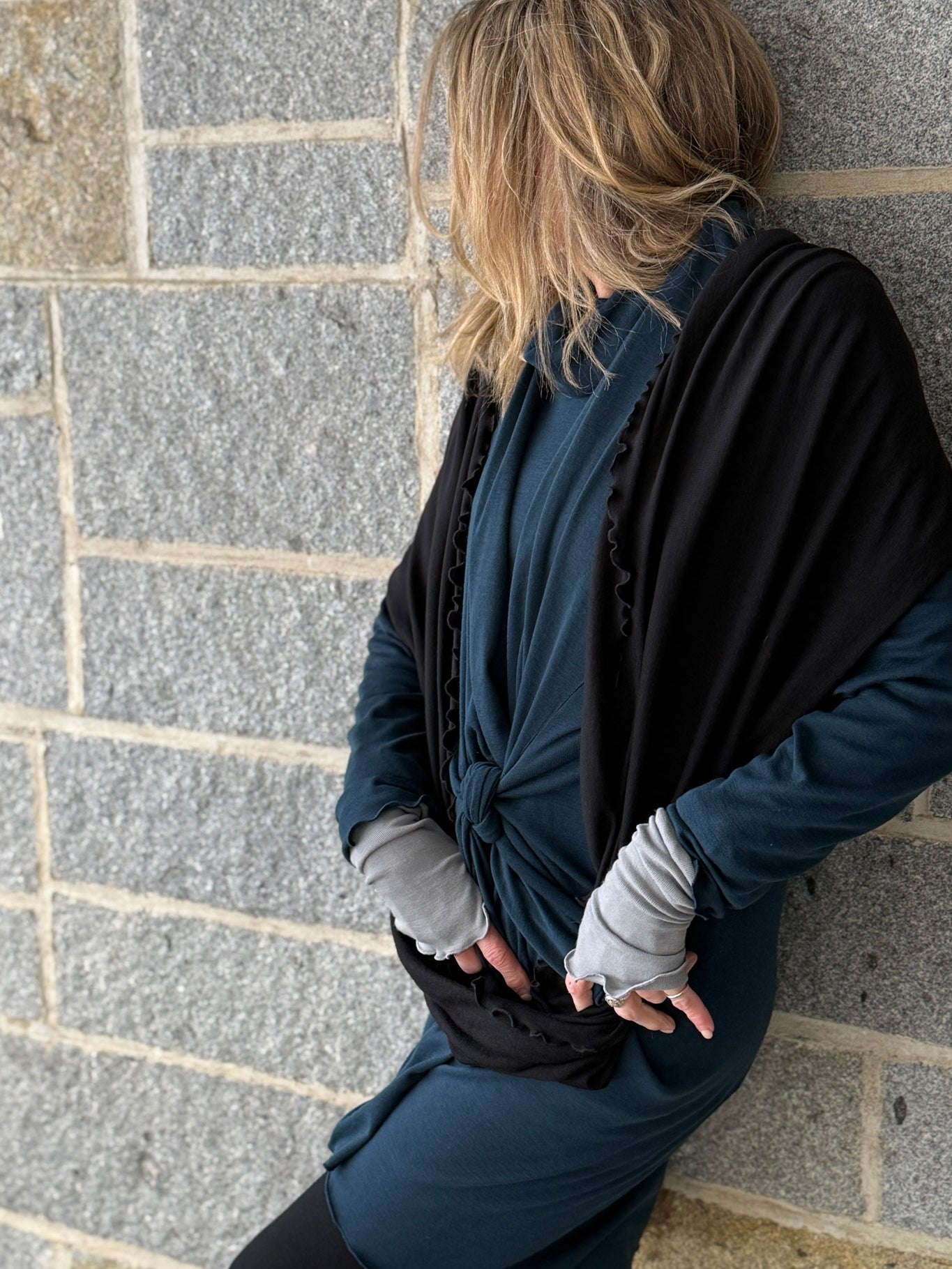 WOOL ARIA fingerless glove