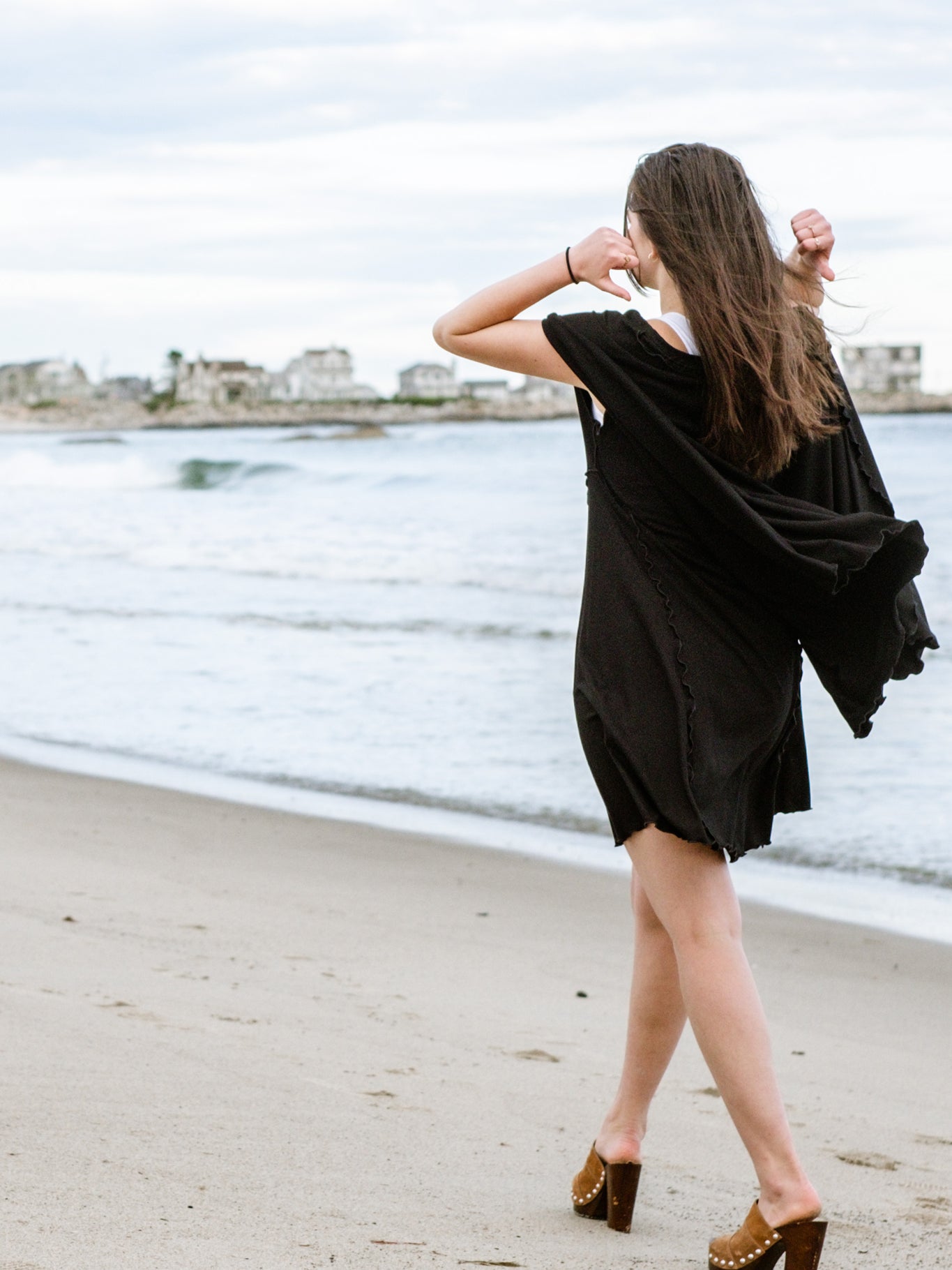 angelrox® dahlin' dress in black