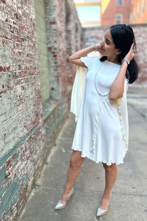 dahlin' dress in milk