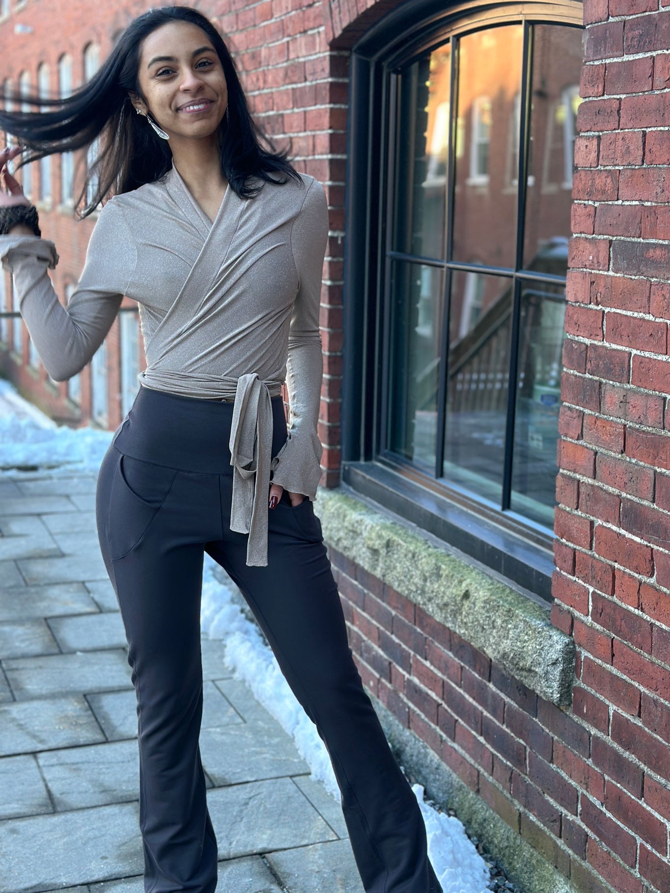 dusk terry YOGI with champagne shimmer RAPPA