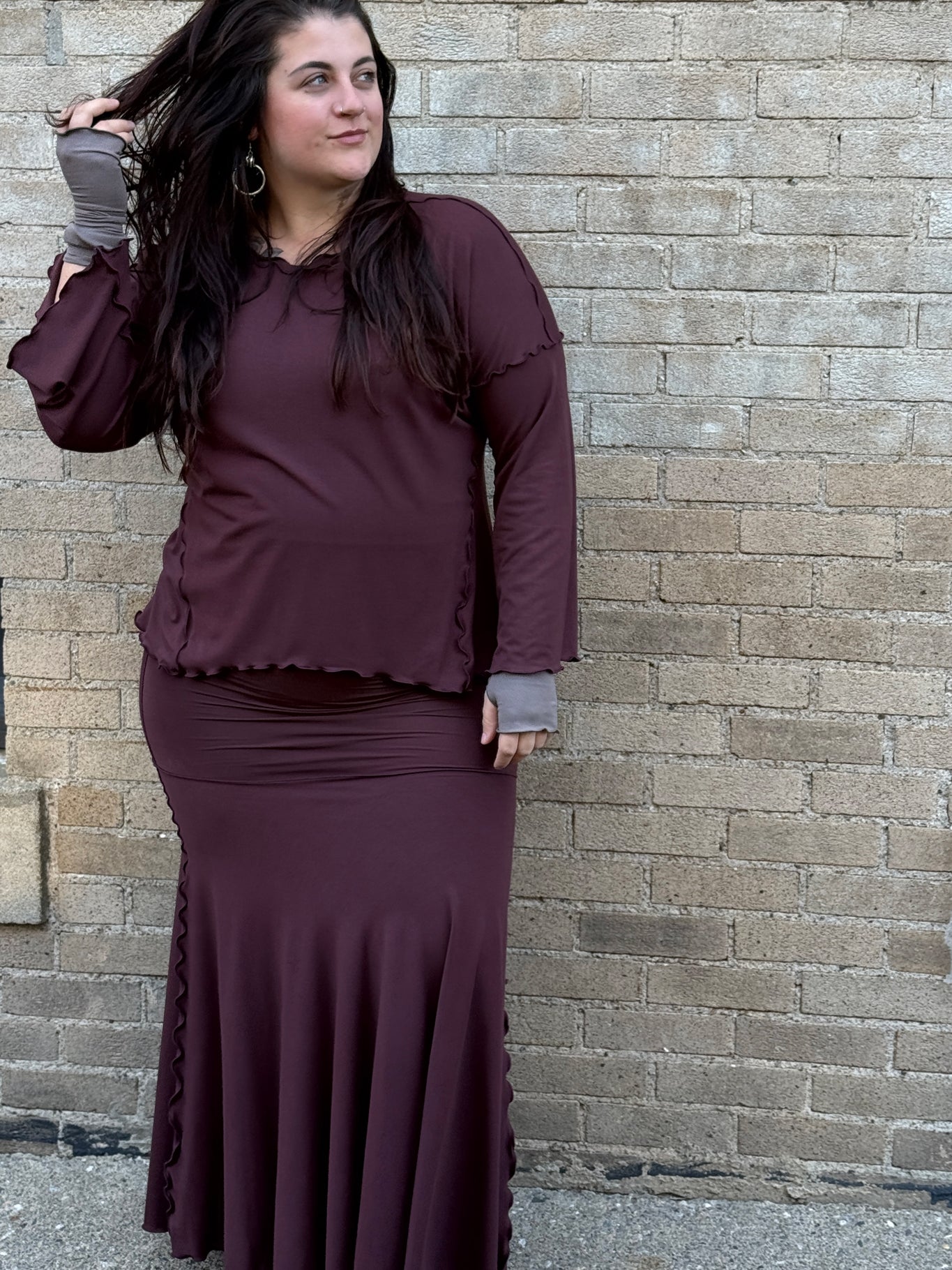 Robe jupe poncho douillet LADY FLIRT