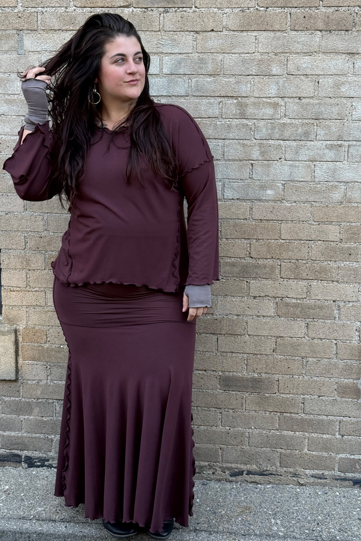 Robe jupe poncho douillet LADY FLIRT