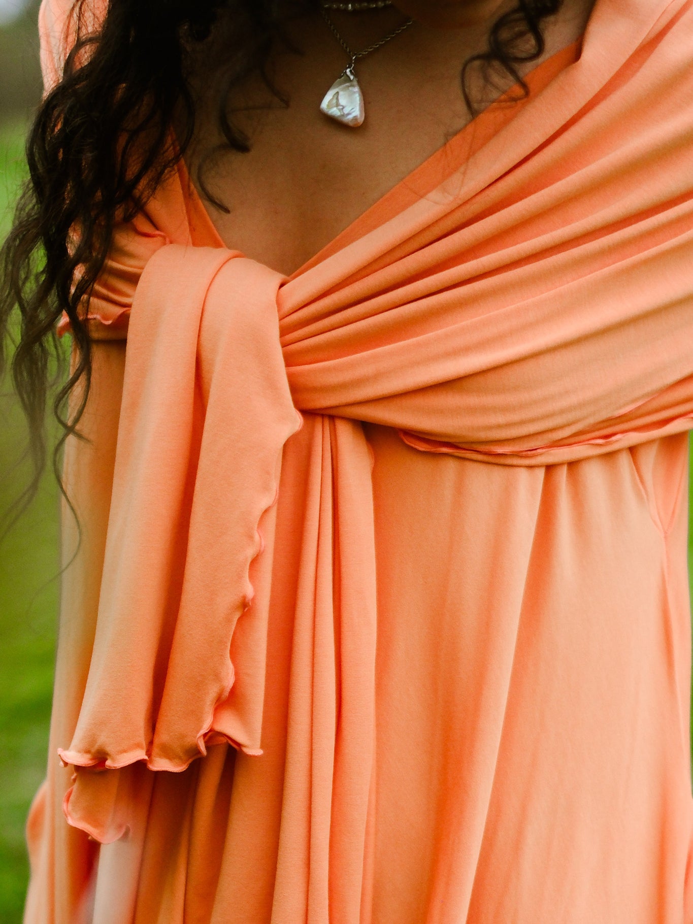 Robe d'été fluide mi-longue ISLAND