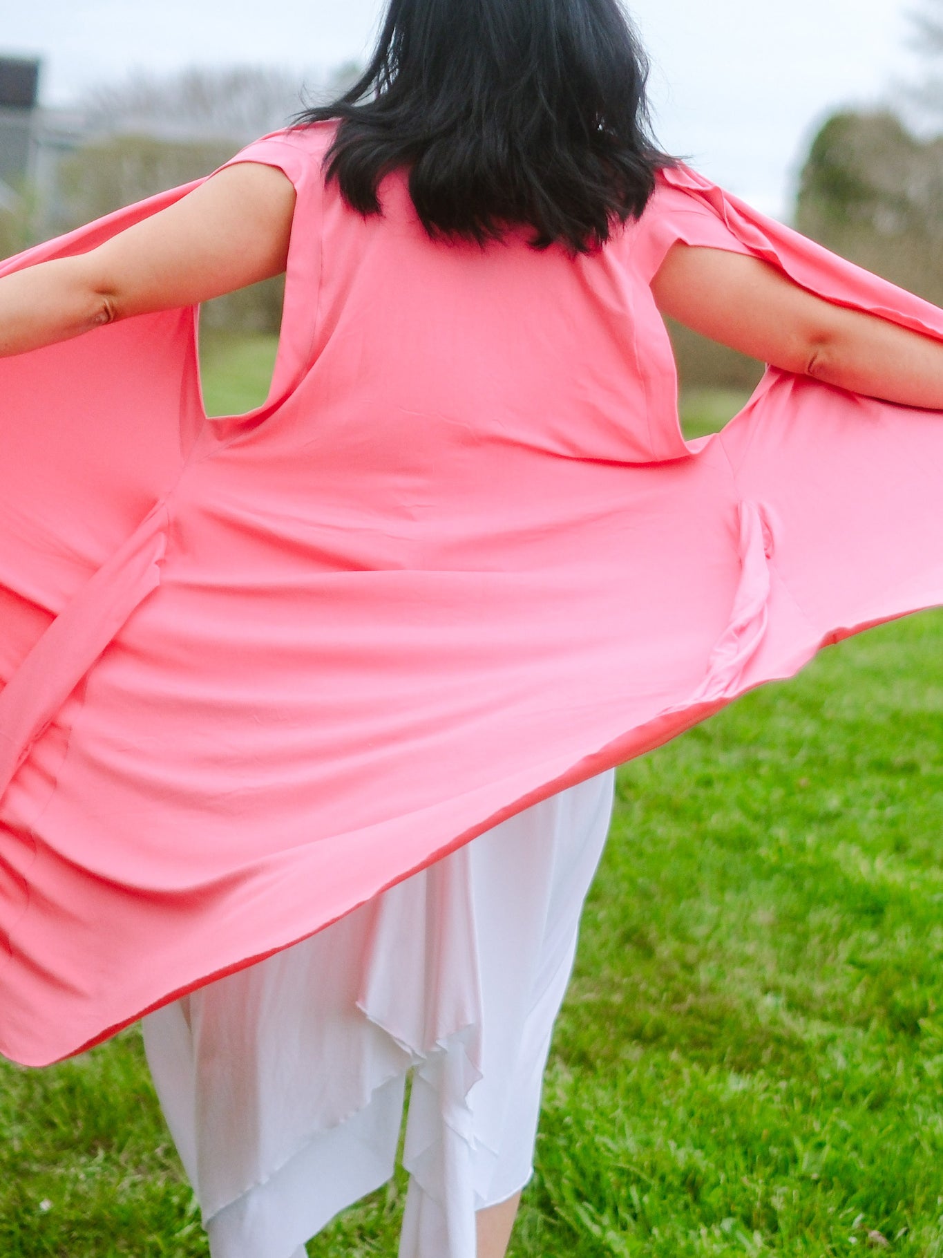 Vestido de verano midi fluido ISLAND