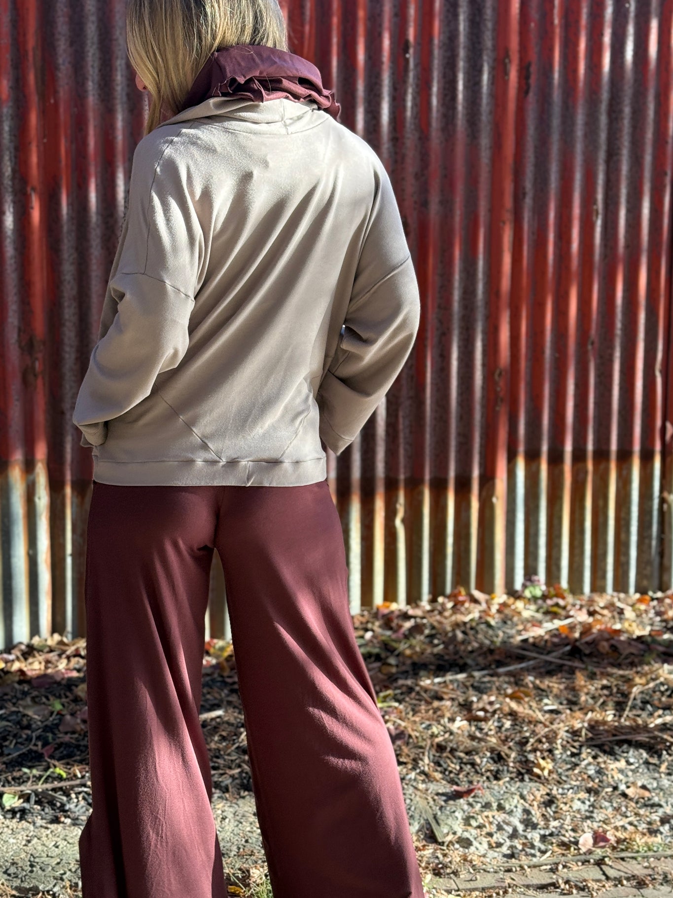 HARLOW elegant wide leg pant