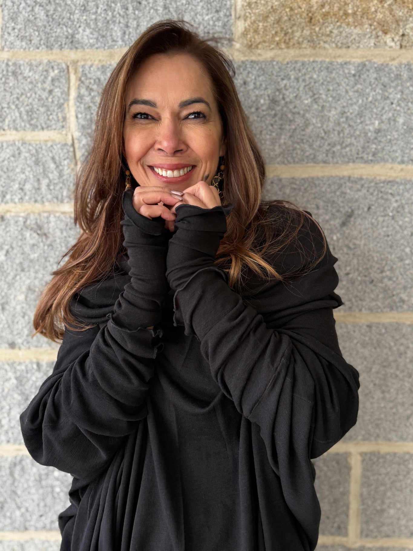 WOOL ARIA fingerless glove