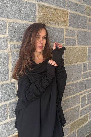 WOOL ARIA fingerless glove