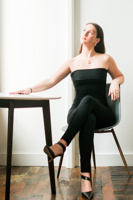 Bufanda moldeadora de capucha HOURGLASS