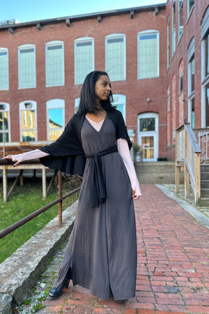 dusk farmer with subtle black girly wrap