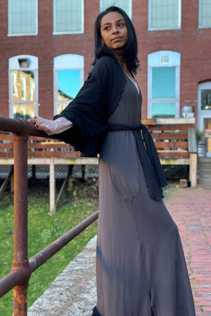 dusk farmer with subtle black girly wrap