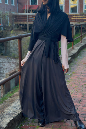 dusk farmer with subtle black girly wrap