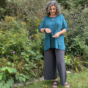 true pearl flowy t in tissue cove