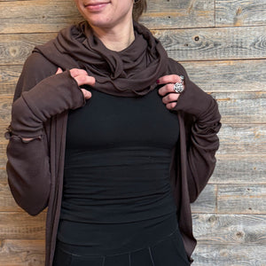 WOOL ARIA fingerless glove