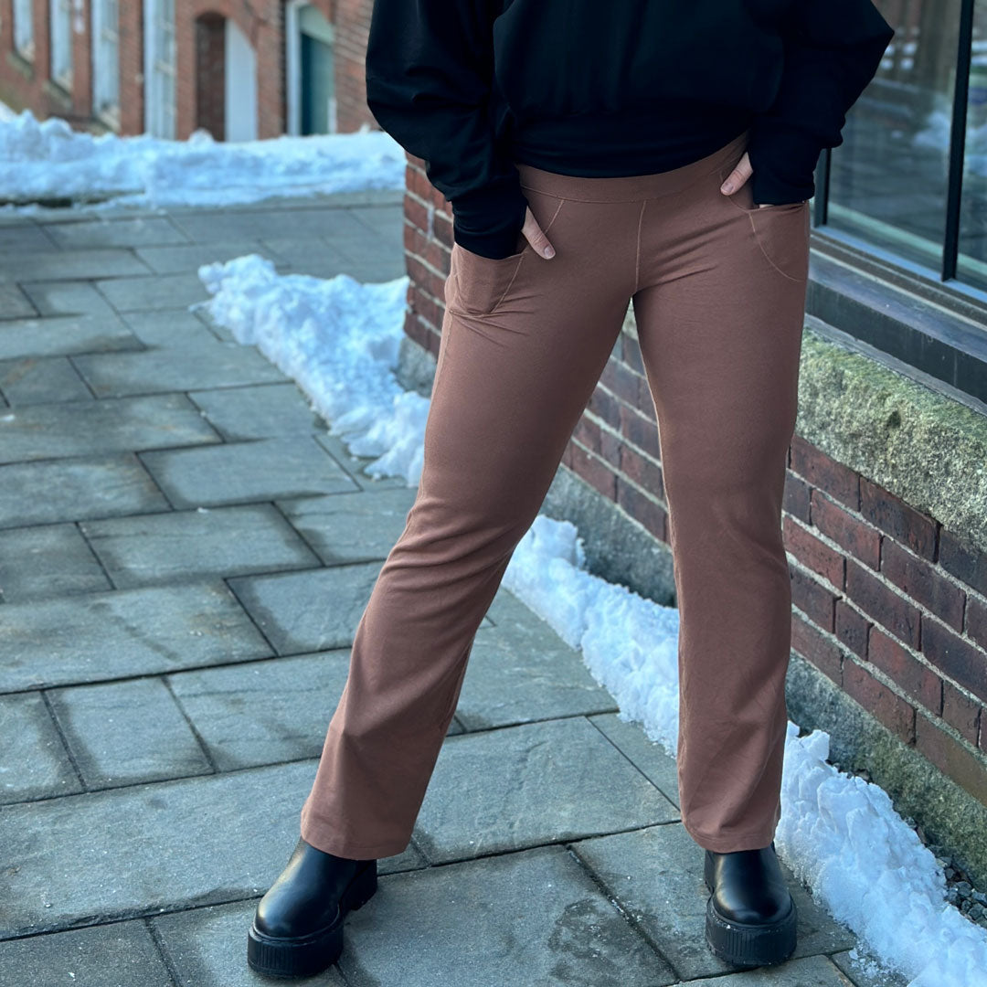 cedar terry YOGI with black terry BEACHCOMBER