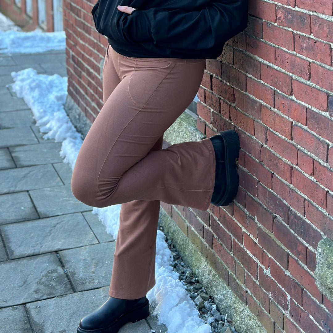 cedar terry YOGI with black terry BEACHCOMBER