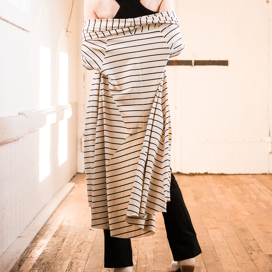 yang riding coat black yogi pant