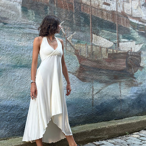 Robe licou à col en V HARMONY