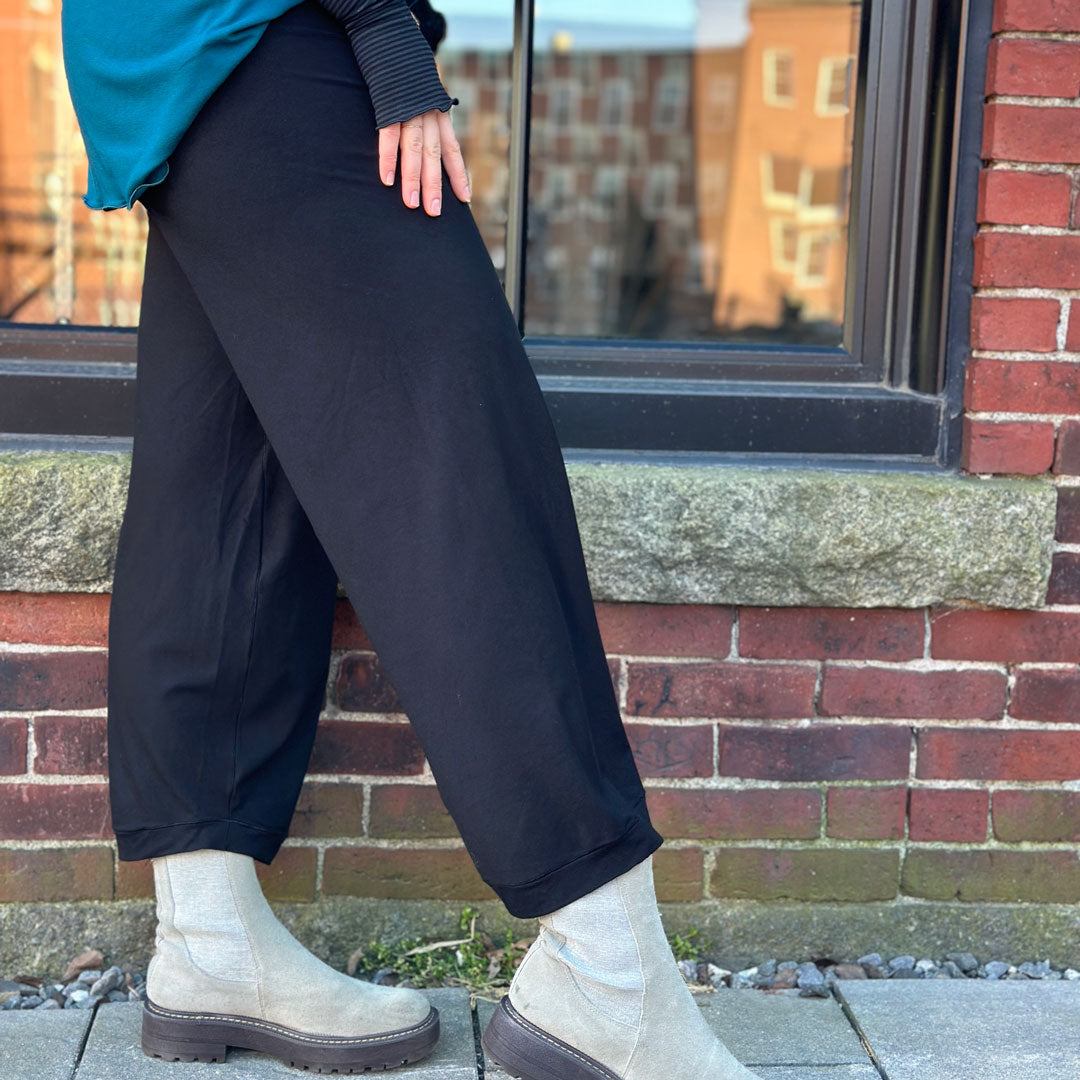 bloom pant in black bamboo