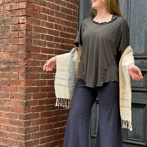 angelrox® sweet t in fir styled with midnight swirlsuit