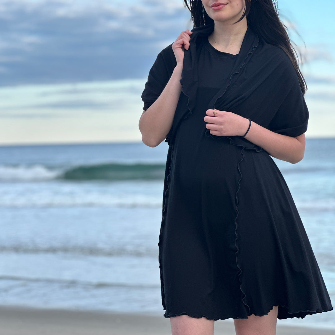 angelrox® dahlin' dress in black 