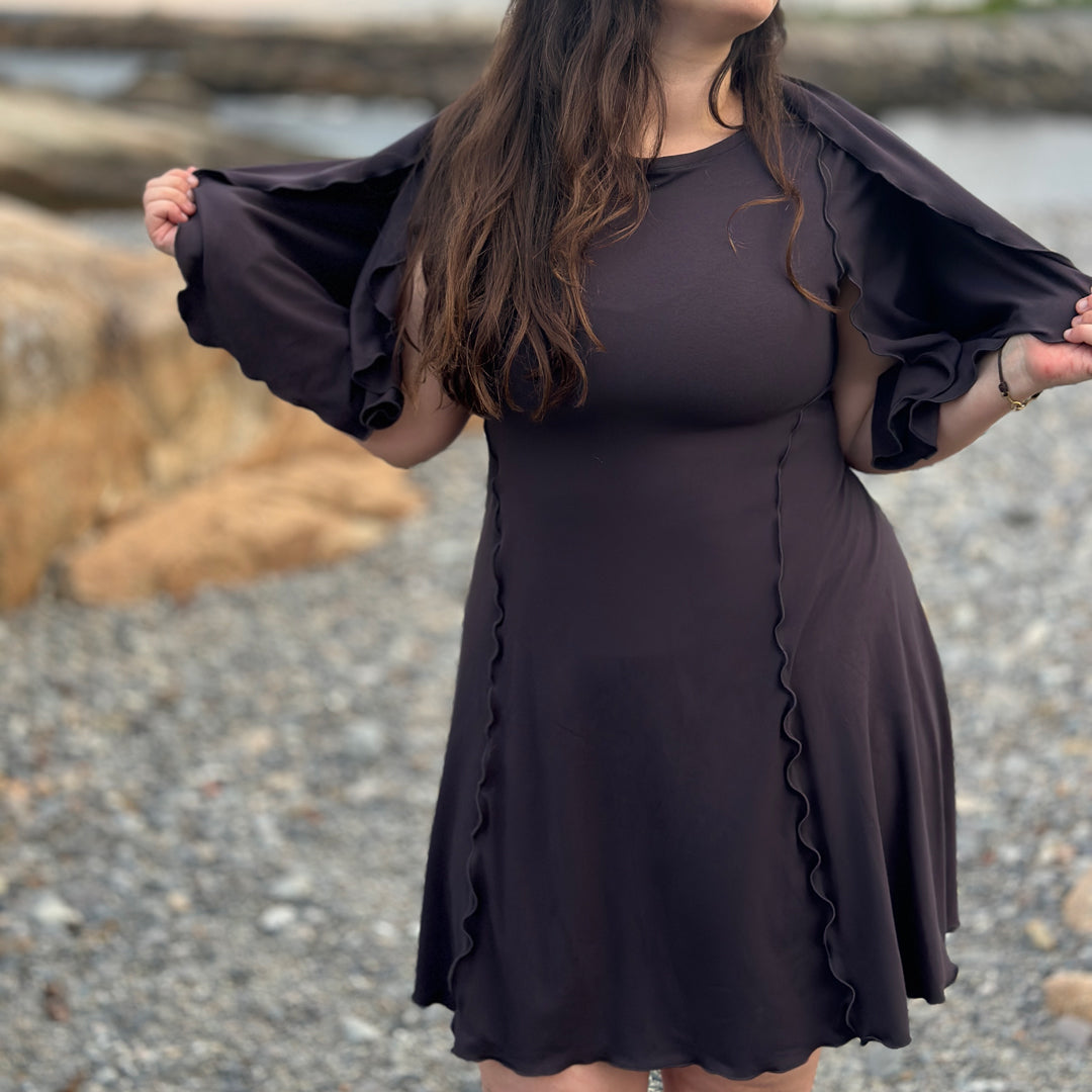 angelrox® dahlin' dress in carbon