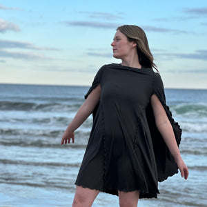 angelrox® dahlin' dress in fir on a size cloud model
