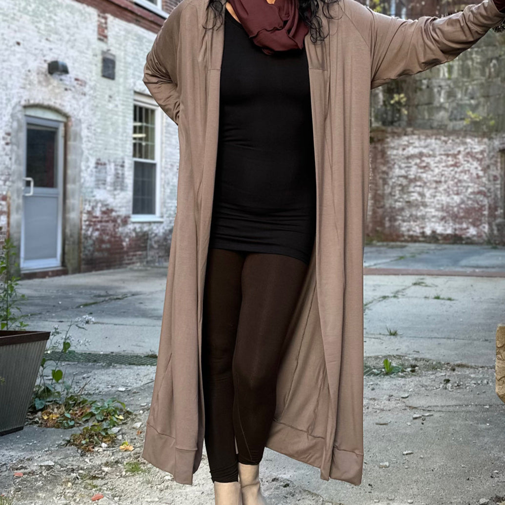 folk duster black pop top redwood loop