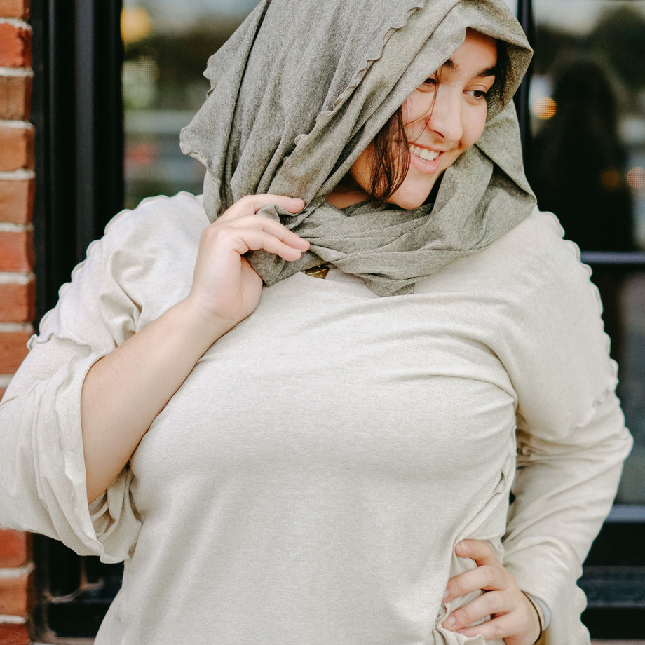Hooded Scarf Shawl, shawl with hood