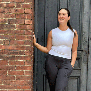 suger® hug shaper top in white