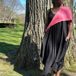 Vestido de verano midi fluido ISLAND