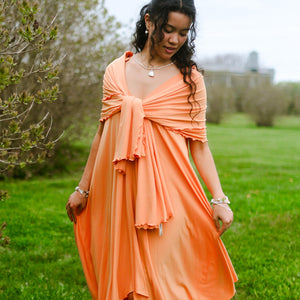 Robe d'été fluide mi-longue ISLAND