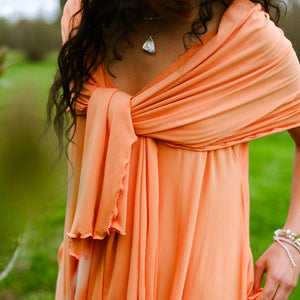 Robe d'été fluide mi-longue ISLAND