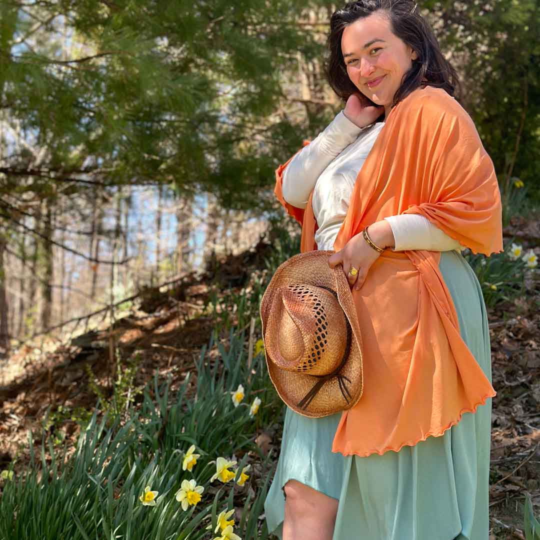 Vestido de verano midi fluido ISLAND