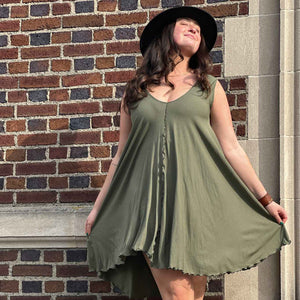 angelrox® dixie dress in tissue bay