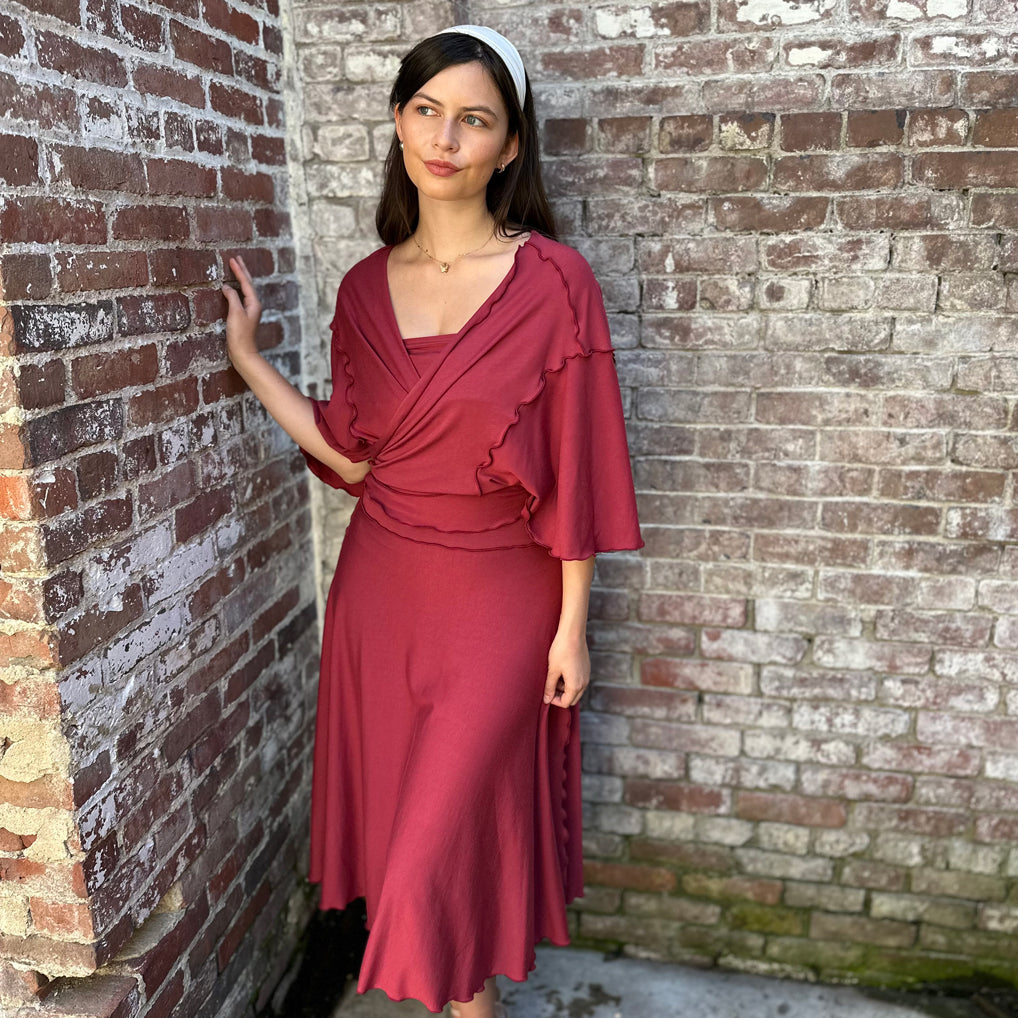 Robe jupe poncho douillet LADY FLIRT