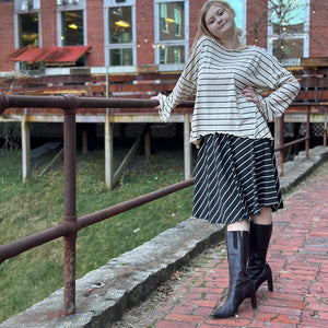 Robe jupe poncho douillet LADY FLIRT