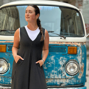 suger® farmer jumpsuit in lava